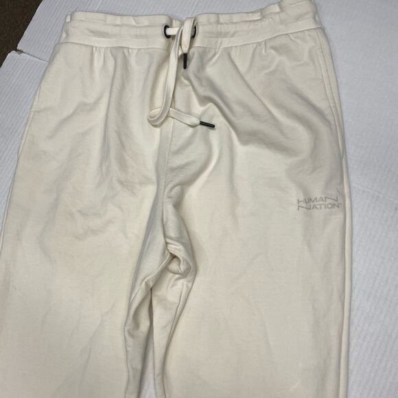 Human Nation Sweatpants Jogger Bone NWOT size Medium (b17) - Picture 10 of 10